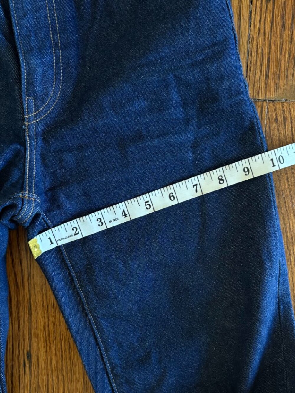 Levi's Women's Navy and Blue Jeans - Picture 4 of 8